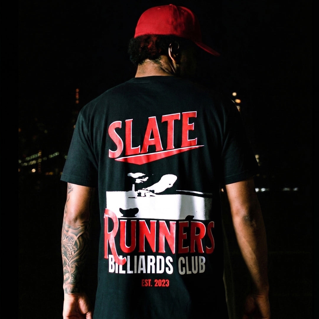 Slate Runners Billiards Club Tee