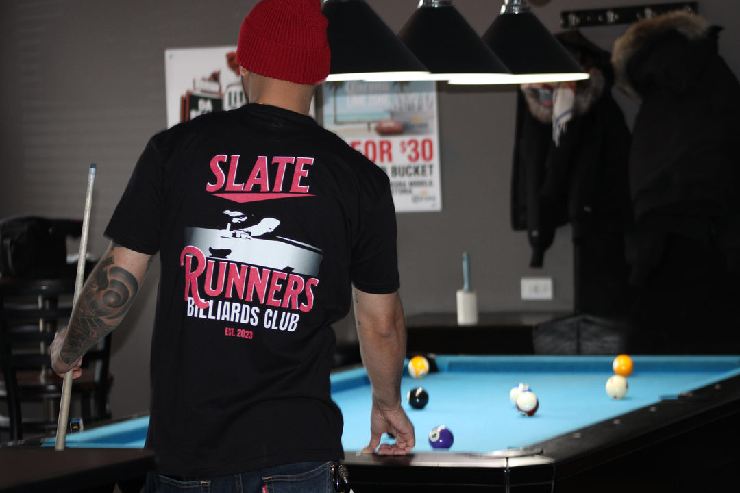 Slate Runners Billiards Club Tee